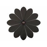Nástenné hodiny Karlsson KA5731BK Flower, 60 cm Nástenné hodiny Karlsson KA5731BK Flower, 60 cm